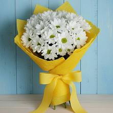 Букет цветов из:  Хризантемы #REPLACE_PRED# Нижнетроицкий