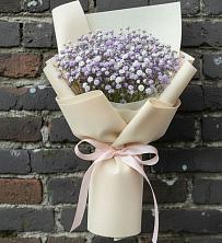 Букет цветов из:  Гипсофила в Нижнетроицкий