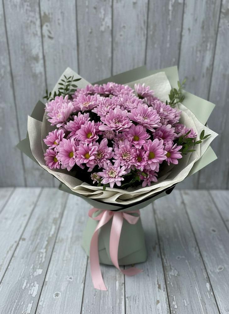 Букет цветов из: Хризантемы в Нижнетроицкий