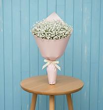 Букет цветов из:  Гипсофила в Нижнетроицкий