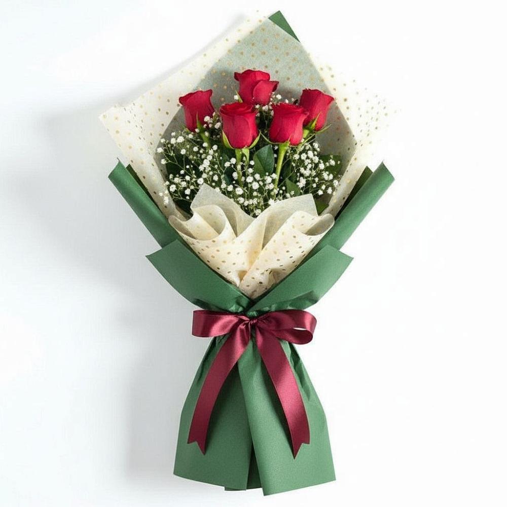 Букет цветов из: Розы в Нижнетроицкий