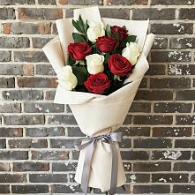Букет цветов из:  Розы в Нижнетроицкий