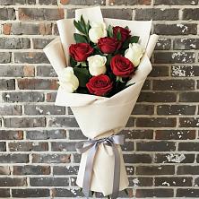Букет цветов из:  Розы в Нижнетроицкий