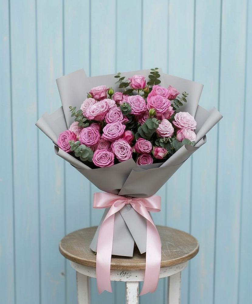 Букет цветов из: Розы в Нижнетроицкий