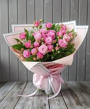 Букет Розовый кустик в Нижнетроицкий
