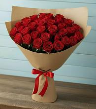 Букет Красные розы Милано в Нижнетроицкий