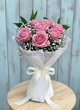 Букет цветов из:  Розы в Нижнетроицкий
