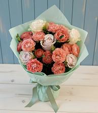 Букет цветов из:  Розы в Нижнетроицкий