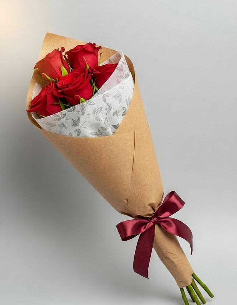 Букет цветов из: Розы в Нижнетроицкий