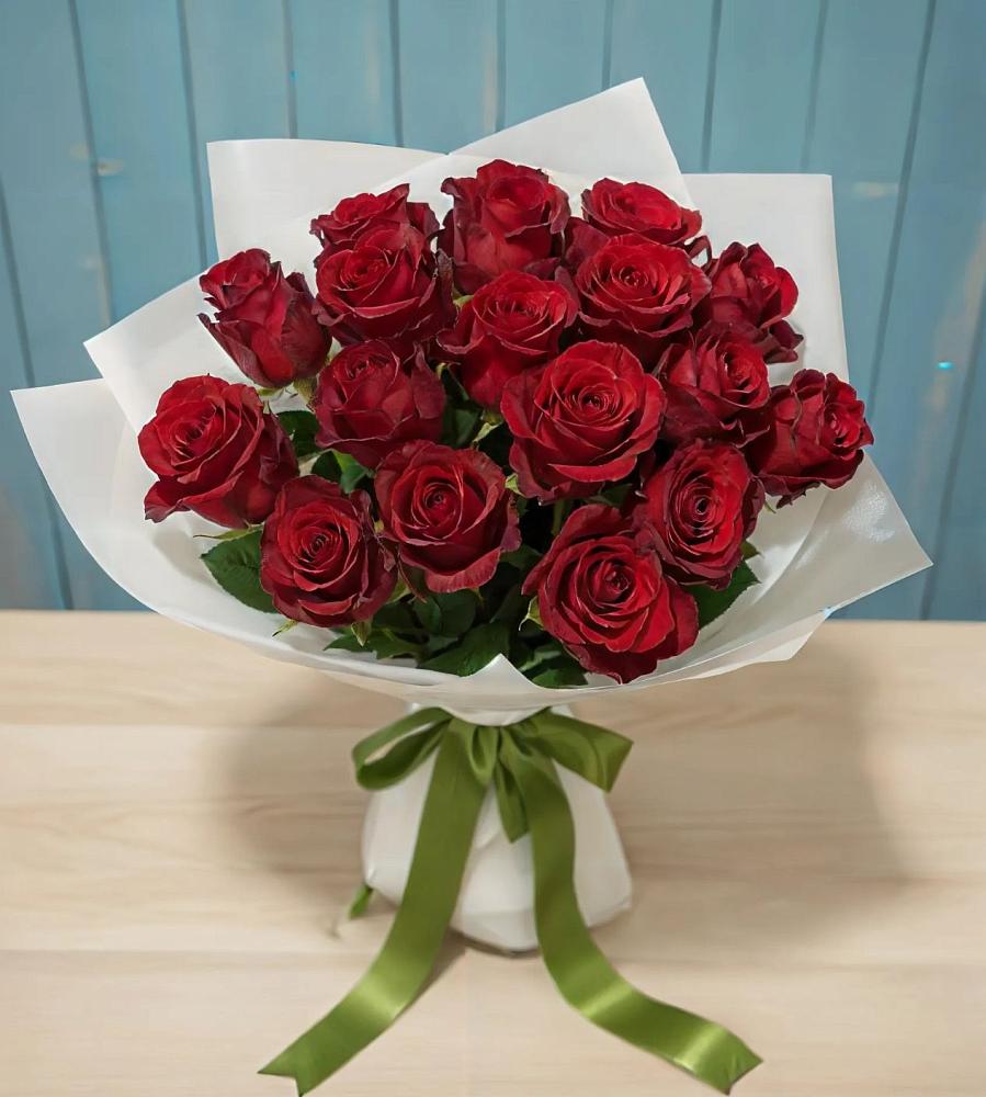 Букет Красные розы в Нижнетроицкий