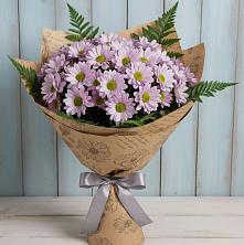 Букет цветов из:  Хризантемы в Нижнетроицкий