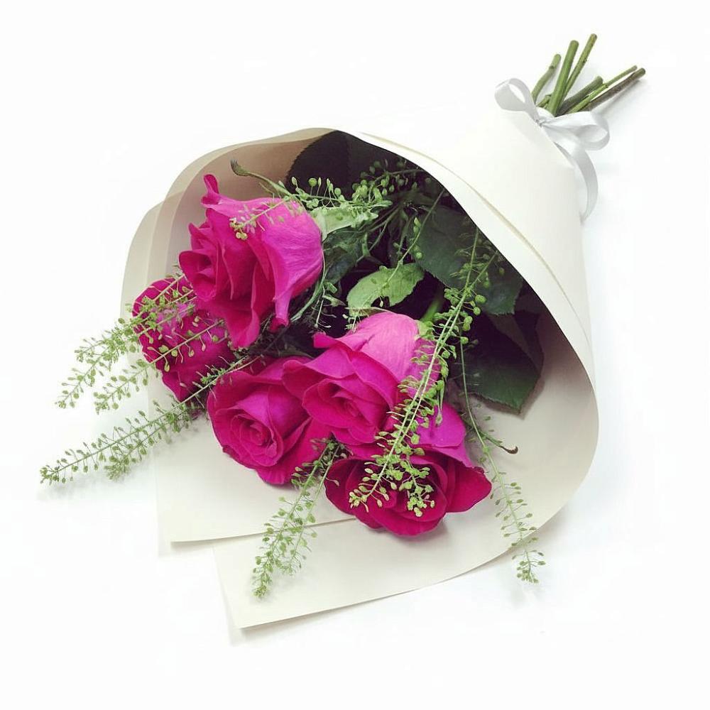 Букет цветов из: Розы в Нижнетроицкий