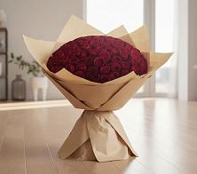 Букет 101 Красная роза в Нижнетроицкий