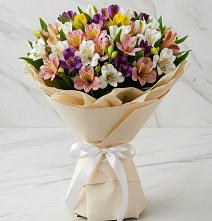 Букет цветов из:  Альстромерии #REPLACE_PRED# Нижнетроицкий
