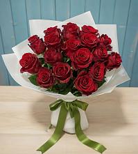 Букет Красные розы в Нижнетроицкий