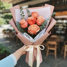 Букет цветов из:  Розы в Нижнетроицкий