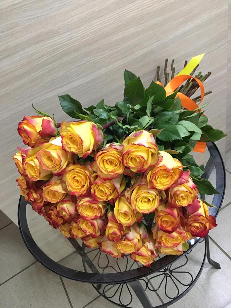 Букет Желтые розы в Нижнетроицкий