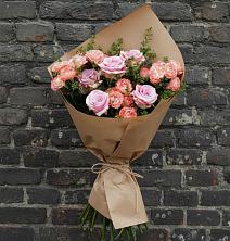 Букет цветов из:  Розы в Нижнетроицкий