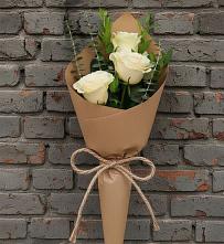 Букет цветов из:  Розы в Нижнетроицкий