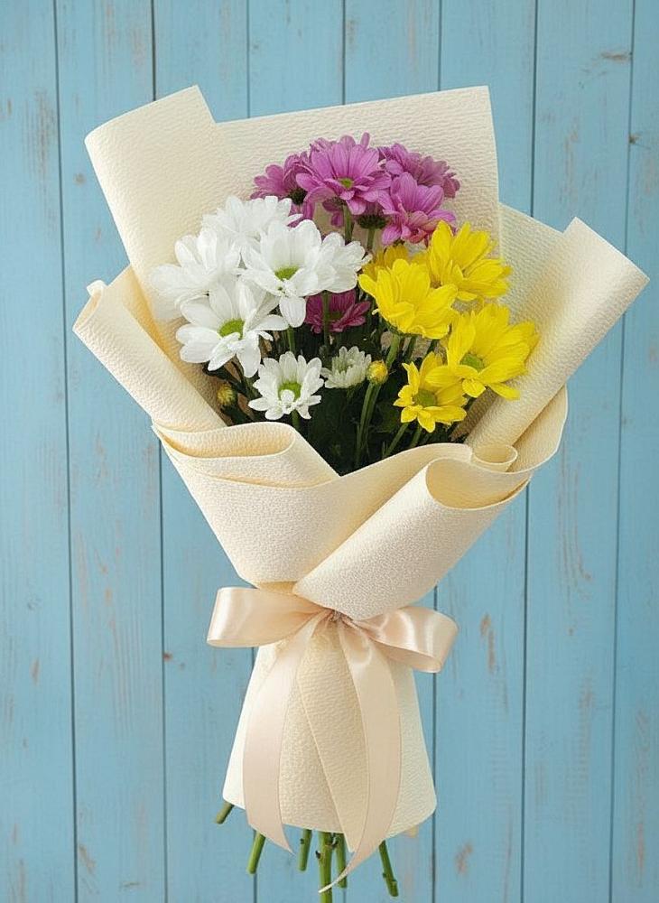 Букет цветов из: Хризантемы в Нижнетроицкий