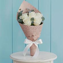 Букет цветов из:  Розы в Нижнетроицкий