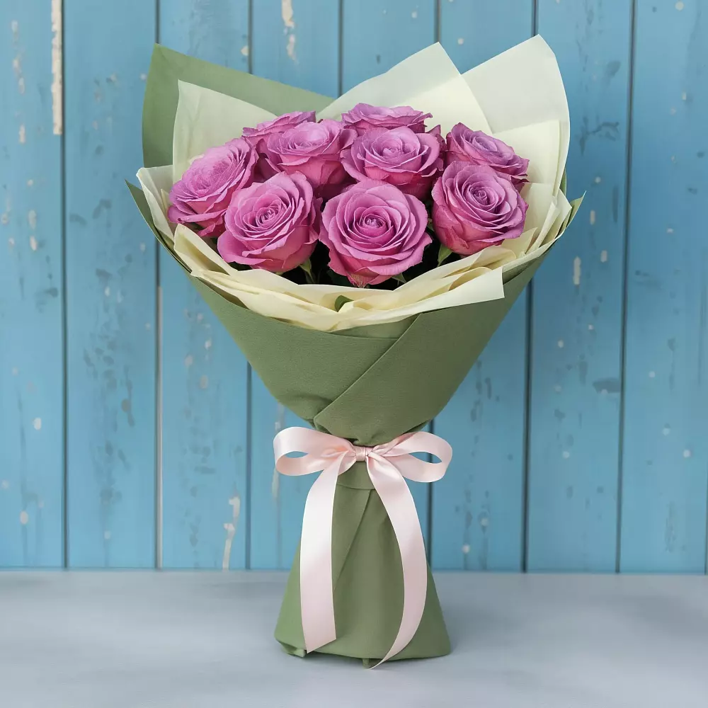 Букет Розы Фёрст Леди в Нижнетроицкий