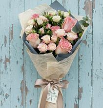 Букет цветов из:  Розы в Нижнетроицкий