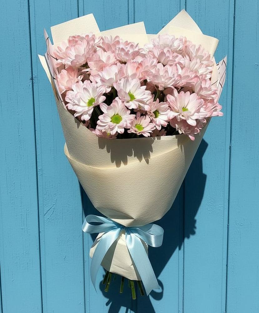 Букет цветов из: Хризантемы в Нижнетроицкий