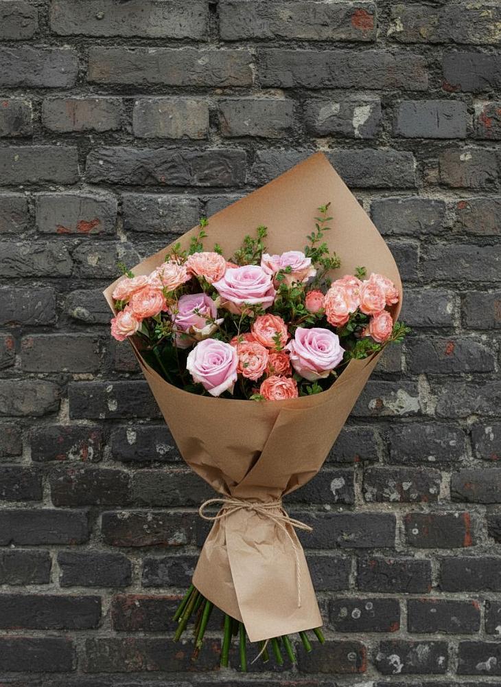 Букет цветов из: Розы в Нижнетроицкий