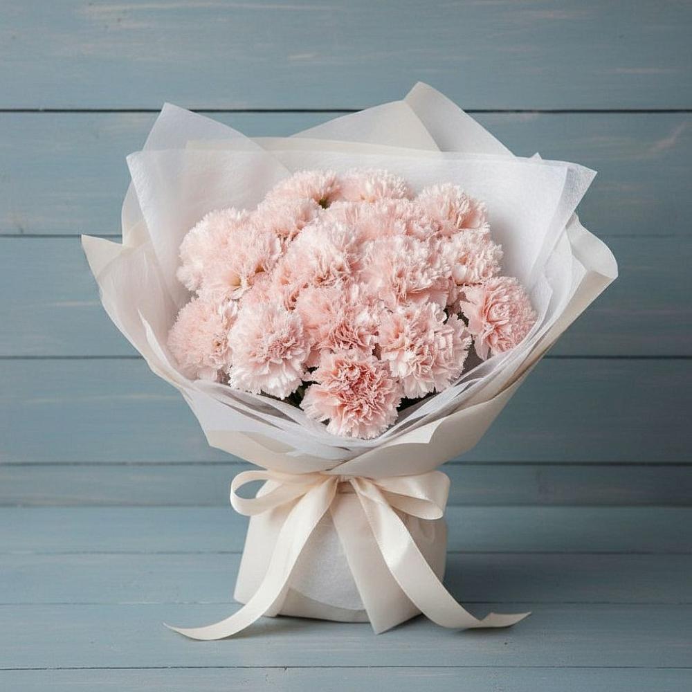 Букет цветов из: Гвоздики в Нижнетроицкий