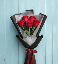 Букет цветов из:  Розы в Нижнетроицкий