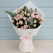Букет цветов из:  Розы в Нижнетроицкий