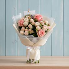 Букет цветов из:  Розы в Нижнетроицкий