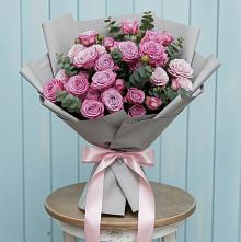 Букет цветов из:  Розы в Нижнетроицкий
