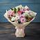 Букет цветов из: Хризантемы, Альстромерии и Розы в Нижнетроицкий