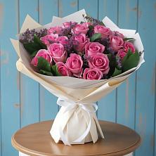Букет цветов из:  Розы в Нижнетроицкий